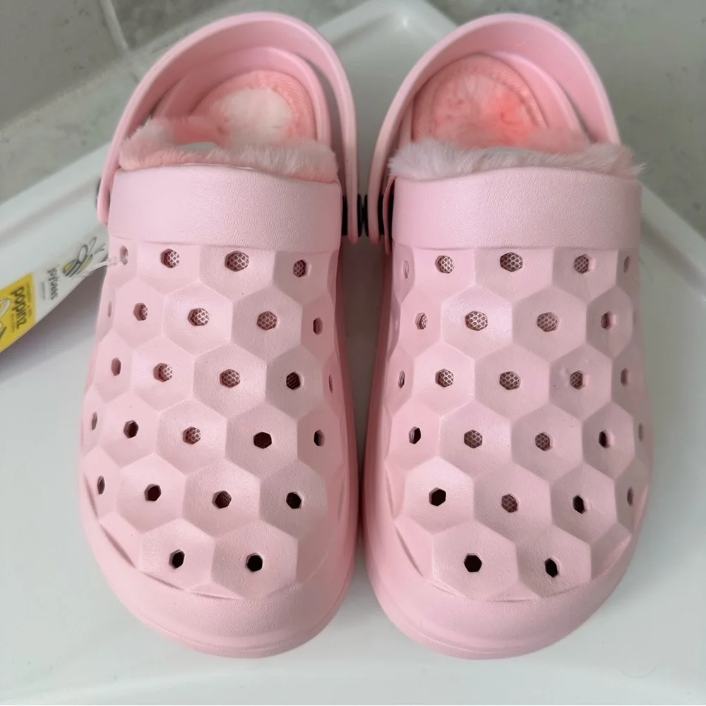 Joybees Varsity Lined Clogs Size 12 Kids